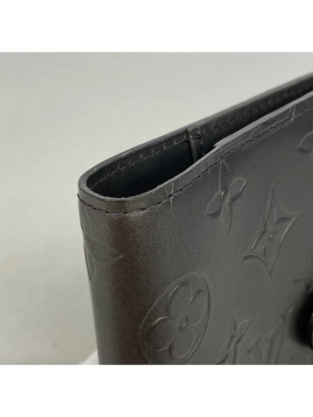 Louis Vuitton Notebook Cover Monogram Matt Agenda PM Noir